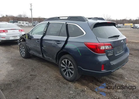 2017 Subaru Outback 2.5I Limited z USA, uszkodzony, nr VIN 4S4BSAKC1H3337072